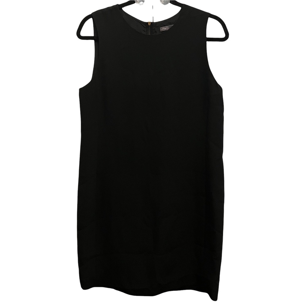 Vince Black Crew Neck Tank Dress